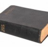 Old Bible on a white background