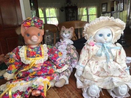 Value of Betty Carter Dolls - three animal dolls