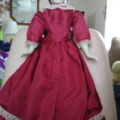 Identifying a Porcelain Doll - old style doll with porcelain head, arms, and legs and cloth body
