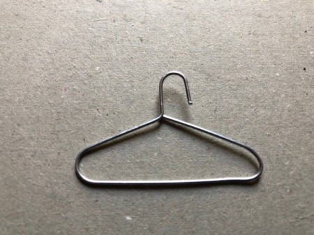 Dad's Neckties Card - use wire cutters to trim excess