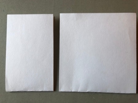 Dad's Neckties Card - cut off 3 inches on top to make more of a square