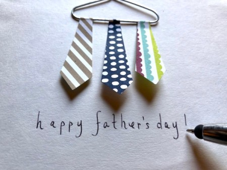 Dad's Neckties Card - add message