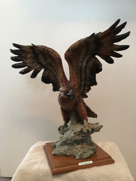 g armani eagle statue