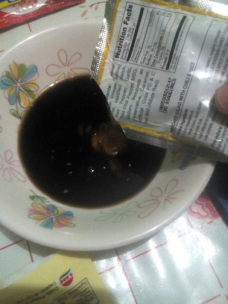 mixing Sweet-Chili sauce