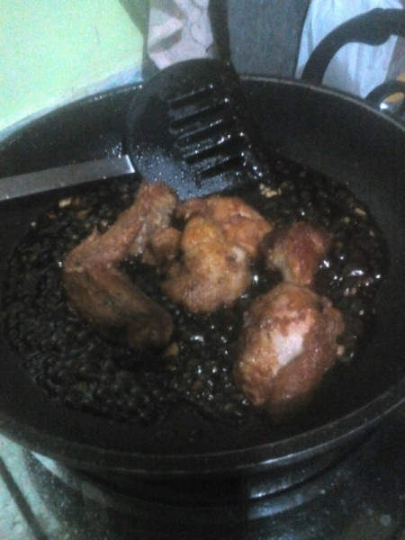 Chicken added to Sweet-Chili