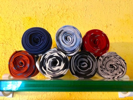 Floating Necktie Organizer - glued and stacked version