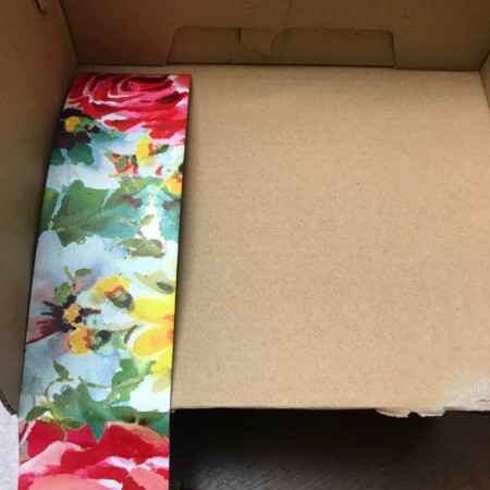 Recycled Cardboard Shelving Unit  - decorate with tape or paper