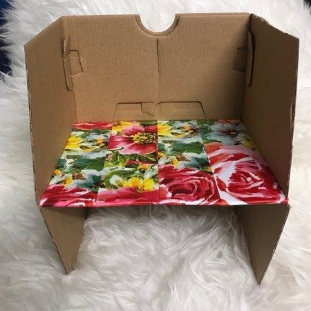 Recycled Cardboard Shelving Unit