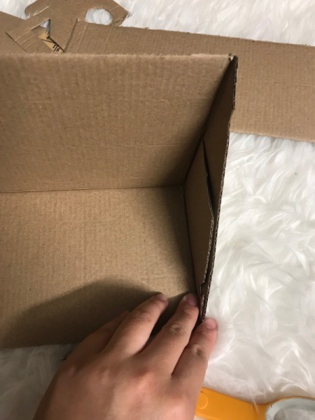 Recycled Cardboard Shelf - ends may be loose