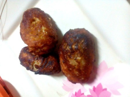 fried Pastel Filled Banana Bread