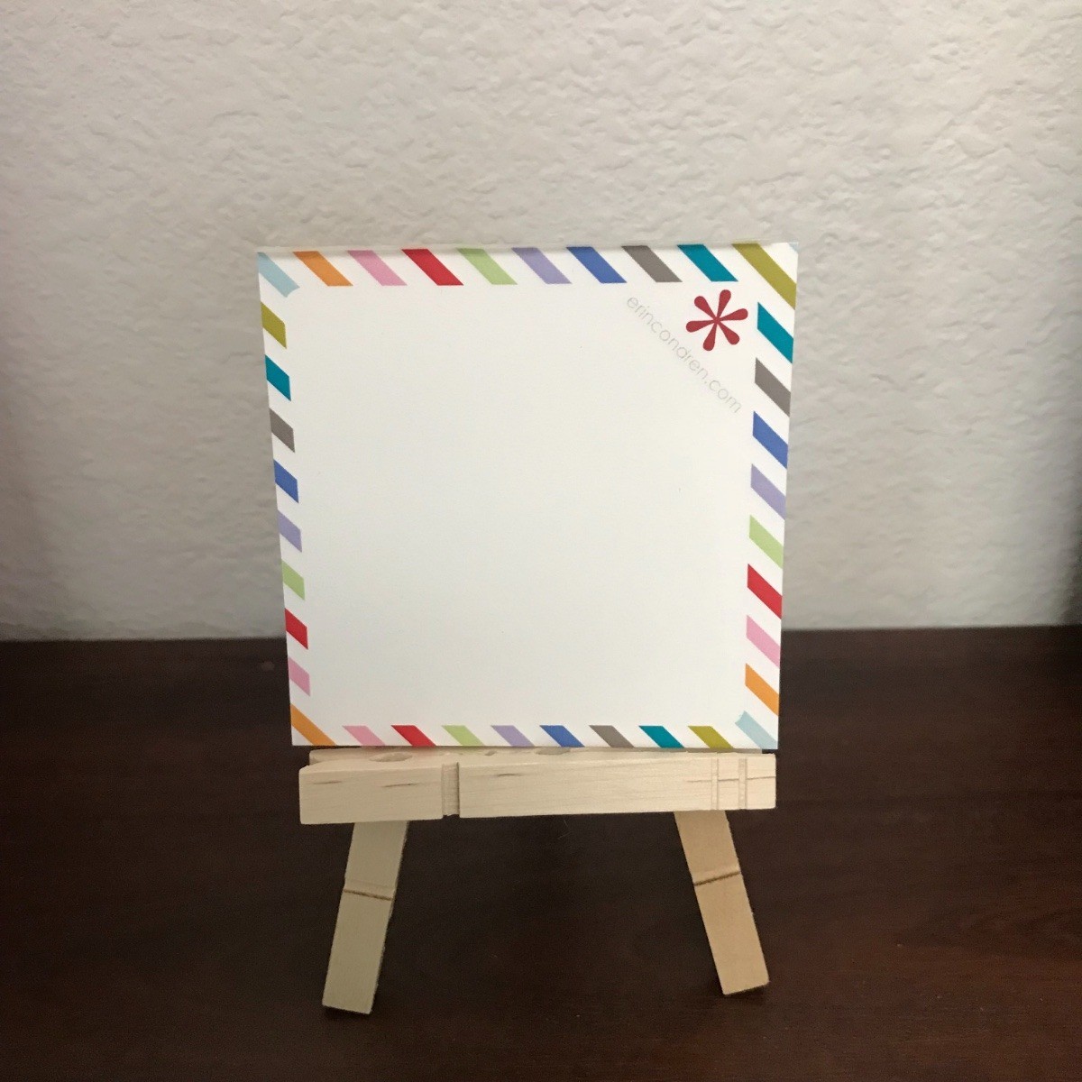 Mini Wooden Clothespin Easel ThriftyFun