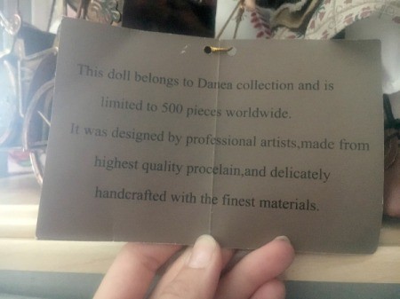 Value of a Camille Porcelain Doll