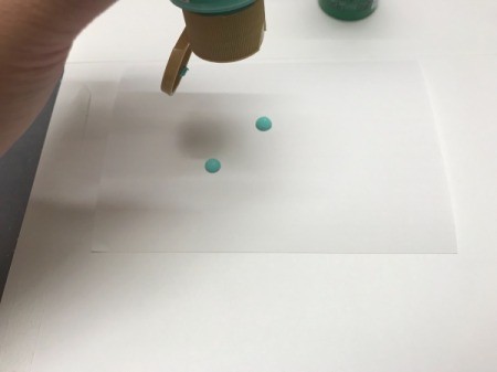 Abstract Acrylic Painting - two drops