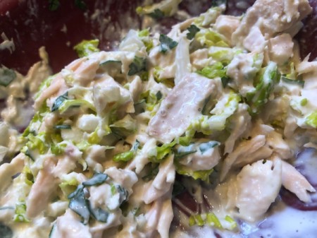 mixed Veggie Tuna ingredients