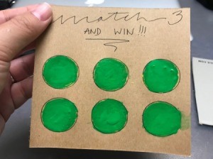 DIY Scratcher Cards - scratcher card