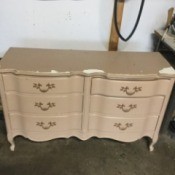 Age and Value of a Johnson Carper French Provincial Dresser -    six drawer dresser