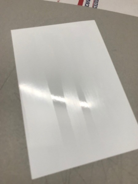 Greeting Cards from Magazines - apply glue to cardstock