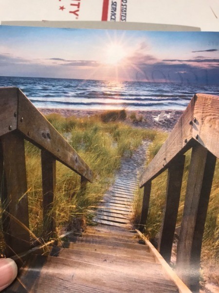 Greeting Cards from Magazines - apply magazine page