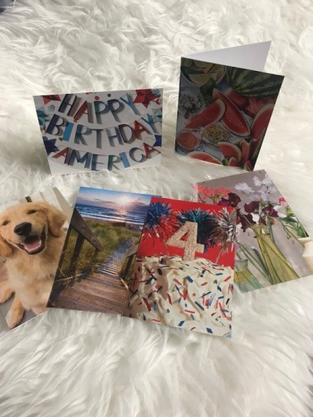 Greeting Cards from Magazines - make as many cards as you like
