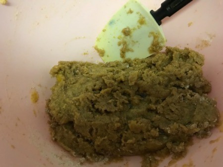 mixing wet & dry ingredients