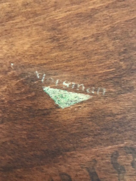 Value of a Mersman Demilune Table 4815