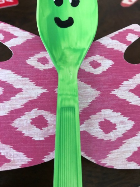 Butterfly Spoons - spoon attached