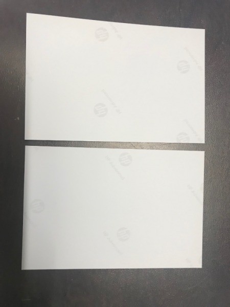 Butterfly Card - tape two pieces of photo paper together