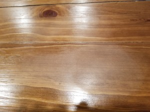Repairing Dull Areas on Wood Dining Table Finish