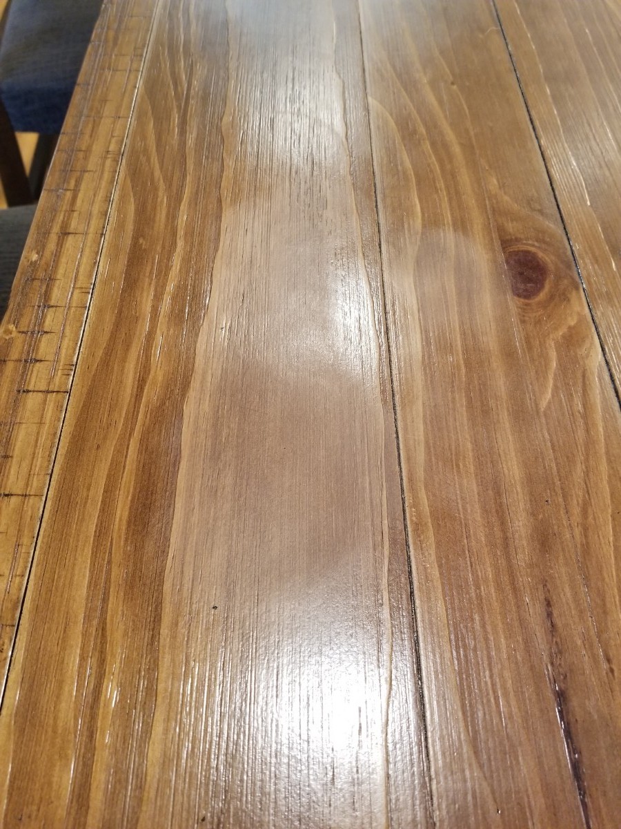 Repairing Dull Areas on Wood Dining Table Finish? ThriftyFun