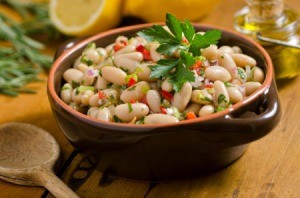 Cannellini Bean salad.