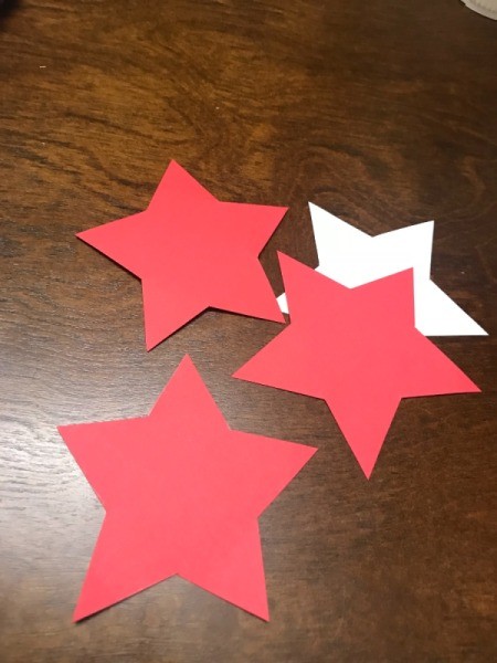 Star Straw - cut it out and then trace and cut out as many as you need