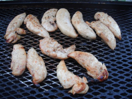 Grilling Chicken