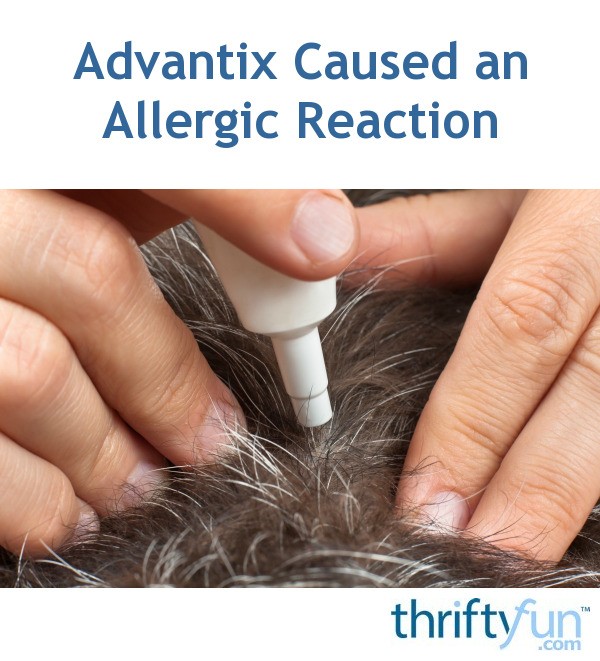 Advantix Caused an Allergic Reaction? ThriftyFun