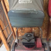 Value of an Old Craftsmen Power Reel Mower - vintage mower
