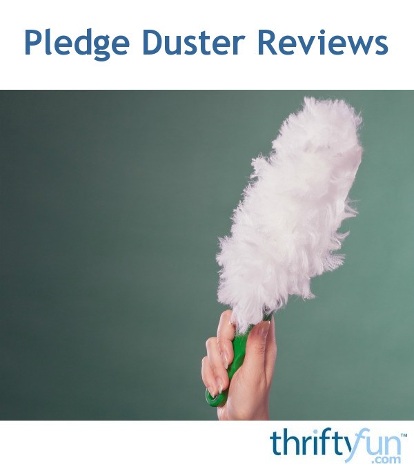 Pledge Duster Reviews ThriftyFun