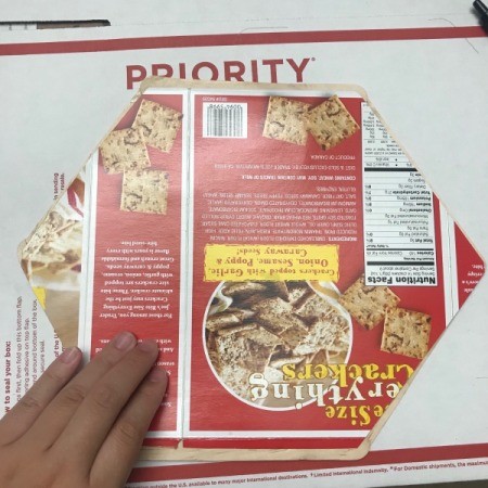 Floral Framed Collage - outside