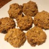 Peanut Butter Cereal Cookies on plate