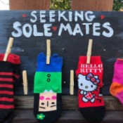 Laundry Room Sock Matching Sign