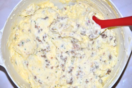 mixed sausage and cheeses