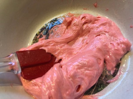 melted marshmallows in bowl