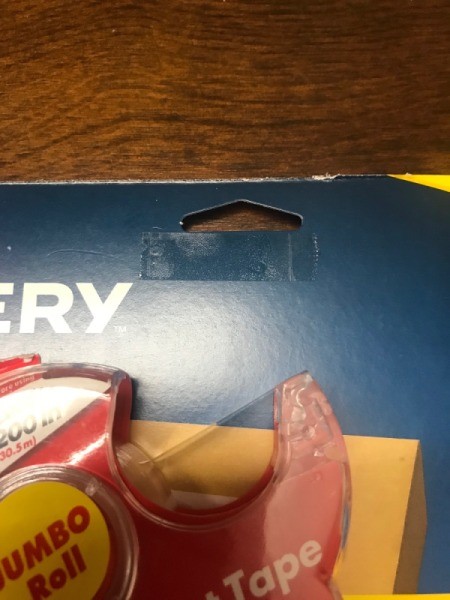 Hanging Folder - tape to reinforce