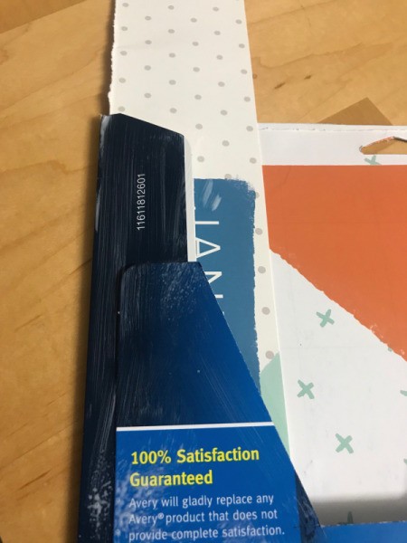 Hanging Folder - use scrapbook paper or other decorative paper and decoupage outside and glue to inside