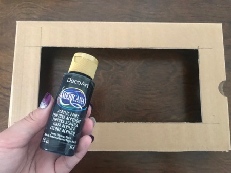 How to Make a Shoebox Theater  - ready to paint