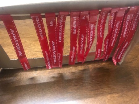 How to Make a Shoebox Theater - multiple pieces attached as seen from back