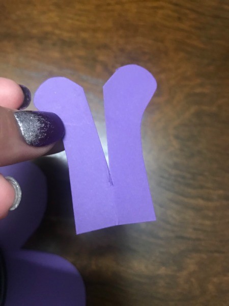 Recycled Coffee Lid Animals - cut down the center