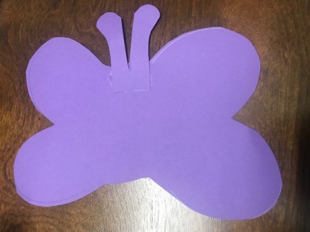 Recycled Coffee Lid Animals - glue antennae to body