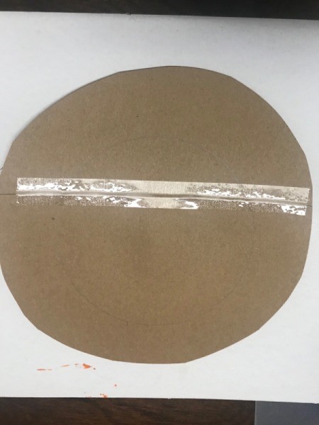 Recycled Coffee Lid Animals - cut into a circle