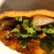 Catfish Tacos with Guacamole Filling