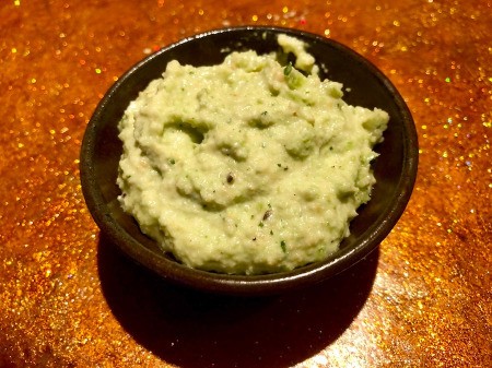 Kale Stem Pesto in bowl