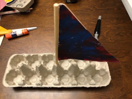 Making an Egg Carton Ship | ThriftyFun